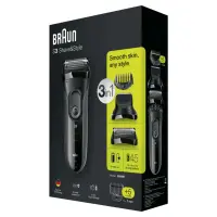 Braun 3000BT Foolium pardel Trimmer Must, Hall – pilt 3