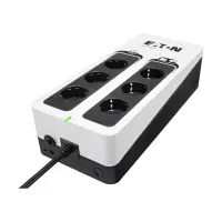 Eaton 3S Gen2 UPS DIN, 450 VA, 270 W, Input: Schuko, Outputs: (3) Schuko, (3) Schuko surge only, Tower | 3S450D