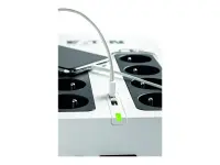 Eaton 3S Gen2 UPS DIN, 450 VA, 270 W, Input: Schuko, Outputs: (3) Schuko, (3) Schuko surge only, Tower | 3S450D – pilt 5