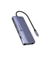 Raidsonic Icy Box Travel Dock 12-in-1, 3x video output (2x HDMI + 1x VGA) | IB-DK4062-CPD
