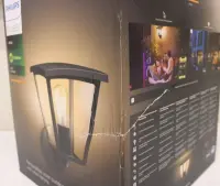 SALE OUT. Philips Hue Inara Outdoor wall light | E27 | 7 W | Warm white | DAMAGED PACKAGING