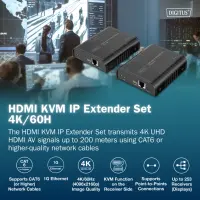 Digitus | HDMI KVM IP Extender Set, 4K/60Hz | DS-55355 – pilt 6
