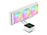 Gamemax CPU Liquid Cooler | GLACIER 360 LCD WH | White – pilt 7