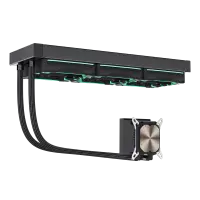 Gamemax CPU Liquid Cooler | HAILSTORM 360 LCD BK | Black – pilt 2