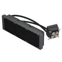 Gamemax CPU Liquid Cooler | HAILSTORM 360 LCD BK | Black – pilt 3