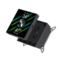 Gamemax CPU Liquid Cooler | HAILSTORM 360 LCD BK | Black – pilt 8