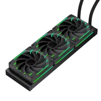 Gamemax CPU Liquid Cooler | HAILSTORM 360 LCD BK | Black – pilt 9