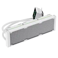 Gamemax CPU Liquid Cooler | HAILSTORM 360 LCD WH | White – pilt 3