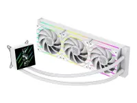 Gamemax CPU Liquid Cooler | HAILSTORM 360 LCD WH | White