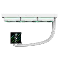 Gamemax CPU Liquid Cooler | HAILSTORM 360 LCD WH | White – pilt 11