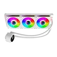 Gamemax CPU Liquid Cooler | ICEBURG 360 DIGITAL WH | White – pilt 2