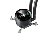 Gamemax CPU Liquid Cooler | ICEBURG 240 DIGITAL BK | Black – pilt 3