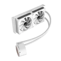 Gamemax CPU Liquid Cooler | ICEBURG 240 DIGITAL WH | White – pilt 3