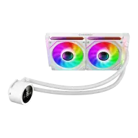 Gamemax CPU Liquid Cooler | ICEBURG 240 DIGITAL WH | White – pilt 4