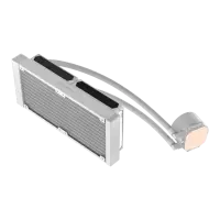 Gamemax CPU Liquid Cooler | ICEBURG 240 DIGITAL WH | White – pilt 6
