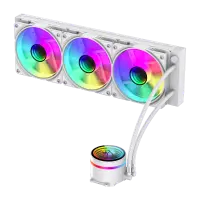 Gamemax CPU Liquid Cooler | ICEBURG 360 INFINITY WH | White – pilt 4