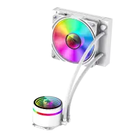 Gamemax CPU Liquid Cooler | ICEBURG 120 WT | White – pilt 5