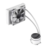 Gamemax CPU Liquid Cooler | ICEBURG 120 WT | White – pilt 8