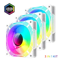 Gamemax Case Fan | KF300 WH | White – pilt 4