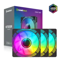 Gamemax Case Fan | KF300R BK | Black
