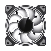 Gamemax Case Fan | DUAL RING INFINITY BK | Black