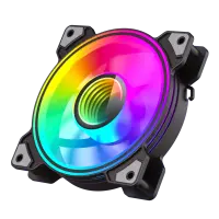 Gamemax Case Fan | DUAL RING INFINITY BK | Black – pilt 3
