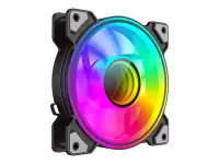 Gamemax Case Fan | DUAL RING INFINITY BK | Black