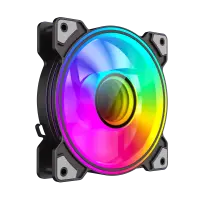 Gamemax Case Fan | DUAL RING INFINITY BK | Black – pilt 6