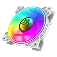 Gamemax Case Fan | DUAL RING INFINITY WH | White – pilt 5