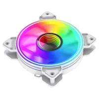 Gamemax Case Fan | DUAL RING INFINITY WH | White – pilt 7