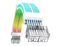 Gamemax | VGA/CPU 2x8PIN-W | White