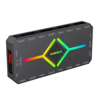 Gamemax | V4.0 ARGB PWM HUB BK | Hub for Gaming Chassis
