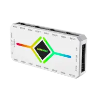 Gamemax | V4.0 ARGB PWM HUB WT | Hub for Gaming Chassis – pilt 2