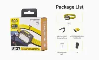 HEADLAMP UT SERIES 800LUMENS/UT27 MCT NITECORE – pilt 12