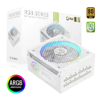 Gamemax PSU | RGB 750G WH | 750 W | Gold | White | Full Modular