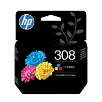 HP 308 Tri-color Original Ink Cartridge – pilt 3
