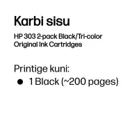 HP 303 Black/Tri - Color Original Ink – pilt 3