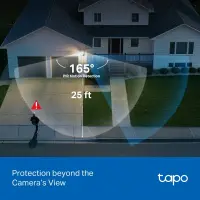 TP-LINK | Tapo C710 | Pan/Tilt Security Floodlight Camera | 3 MP | F/2.0 | IP65 | H.264 | microSD up to 512 GB – pilt 7