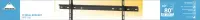 Vogel's MNT 300. WALL MOUNT FLAT WALL 2,03 m (80") Must – pilt 2