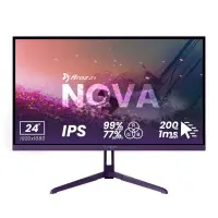 Arozzi | Nova | 24 " | IPS | FHD | 16:9 | 200 Hz | 1 ms | 1920 x 1080 pixels | 300 cd/m² | HDMI ports quantity 1 | Purple – pilt 8