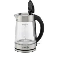 Gorenje Kettle | K17GDWII | 2200 W | Electric | 1.7 L | 360° rotational base | Stainless steel/Glass | Stainless steel/Transparent