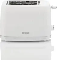 Gorenje Toaster | T850DPW | Number of slots 2 | Housing material Plastic | White – pilt 14