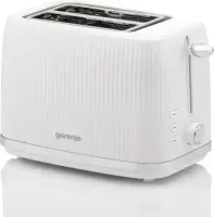 Gorenje Toaster | T850DPW | Number of slots 2 | Housing material Plastic | White – pilt 19