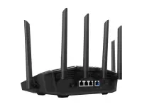 Asus | BE9400 Tri-band WiFi 7 AiMesh Extendable Router | RT-BE90U | 802.11be | Ethernet LAN (RJ-45) ports 3 | Mesh Support Yes | MU-MiMO No | 4G/5G | Antenna type External