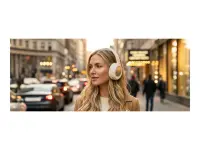 Muse Headphones | M-295 ANCW | Bluetooth | Over-Ear | Microphone | White | Noise canceling | Wireless – pilt 8