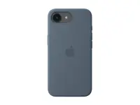 Apple iPhone 17e Silicone Case with MagSafe – Anchor Blue | Apple