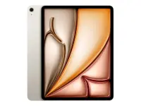 Apple | iPad Air | Starlight | 13 " | 2732 x 2048 pixels | IPS | Apple | 12 GB | M4 | 128 GB | Wi-Fi | Front camera | 12 MP | Rear camera | 12 MP | Bluetooth | 6.0 | iPadOS | 26