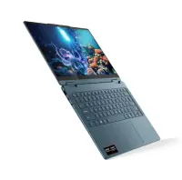 Lenovo Yoga 7 2-in-1 14AKP10 AMD | Tidal Teal | 14 " | OLED | WUXGA | 1920 x 1200 pixels | AMD Ryzen AI 7 | 350 | 16 GB | Soldered LPDDR5 | Solid-state drive capacity 512 GB | AMD Radeon 860M Graphics | Windows 11 Home | 802.11be | Bluetooth version 5.4 | Keyboard language English | Keyboard backlit | Warranty 24 month(s) | Battery warranty 12 month(s) – pilt 2