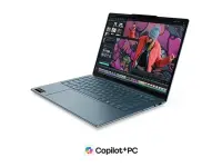Lenovo Yoga Slim 7 14AKP10 AMD | Tidal Teal | 14 " | OLED | WUXGA | 1920 x 1200 pixels | Glossy | AMD Ryzen AI 5 | 340 | 16 GB | Soldered LPDDR5 | Solid-state drive capacity 512 GB | AMD Radeon 840M Graphics | Windows 11 Home | 802.11be | Bluetooth version 5.4 | Keyboard language Nordic | Keyboard backlit | Warranty 24 month(s) | Battery warranty 12 month(s) – pilt 6