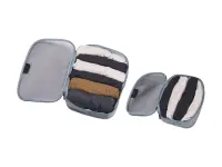 Thule | Packing Cube Set, 1x Medium, 1x Small | Packing Cube | Pond Gray